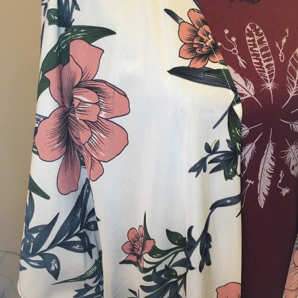 Boho Spring Kimono- Size: M/L - Picture 2 of 2